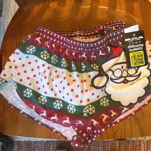 BOA ugly sweater Christmas running shorts - Picture 1 of 5